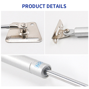 Kabinet Piston <span class=keywords><strong>Gas</strong></span> Tutup Lembut Fitting Logam Pegas 150N Pneumatik Dukungan Lift <span class=keywords><strong>Gas</strong></span> Penyangga - Product Image 2