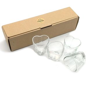 SNW Logo personnalisé personnalisé clair Sexy en forme de coeur cristal <span class=keywords><strong>Tequila</strong></span> Mini gobelet verres à liqueur whisky Snifter tasses - Product Image 2