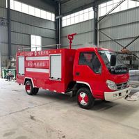 Camion arroseur de sauvetage d'urgence pour camion de pompiers forestiers équipé d'une pompe à eau haute pression