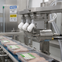 Machine de Revêtement par Pulvérisation Ultrasonique CHEERSONIC, Revêtement Alimentaire Antimicrobien, Pulvérisateur Ultrasonique de Précision pour la Transformation des Aliments