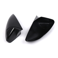 Tapas Cubiertas de Espejo Retrovisor para VW Polo MK6 2018-2022 Negro Brillante 2G0857537 2G0857538