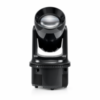 Projecteur LED professionnel DMX 150W à tête mobile pour scène de boîte de nuit, événements de mariage et spectacles, corps PC couleur blanc, IP33