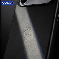 VAWI L006 Étui magnétique en cuir de haute qualité avec animation pour iPhone 17 16 15 14 13 12 11 Pro Max Coque de téléphone antichoc