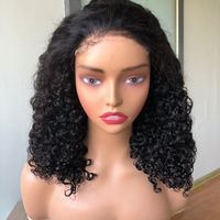Cheveux Indiens Bruts HD Transparents pour Perruques, Cuticules Vierges, Sans Colle, pour Femmes Noires aux Cheveux Bouclés