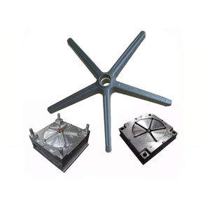 Gran oferta, molde de inyección de plástico personalizado, base de Silla, reposabrazos, molde giratorio para silla de oficina, molde de piezas - Product Image 3