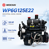 Moteur diesel industriel Weichai série WP6G WP6G125E22 pour pompe d'irrigation, pompe incendie, équipement de pompage stationnaire