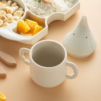 Ensemble de 6 assiettes et bols en silicone de qualité alimentaire avec ventouse, ensemble de repas écologique pour bébés, en boîte