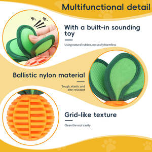 Produttore all'ingrosso fornitore di animali da compagnia giocattolo a sfera TPU cane resistente - Product Image 5