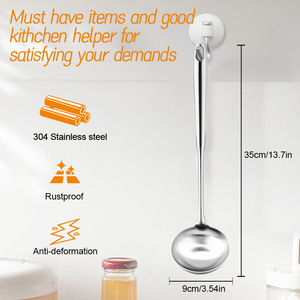 Daosheng Chất lượng cao 18/10 thép không gỉ kim loại muỗng canh lò nồi Phục Vụ Nhà bếp công cụ thiết lập bán buôn cho phục vụ nồi - Product Image 3