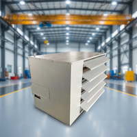 Chauffage d'appoint intérieur à gaz naturel à combustion indirecte 50KW 170000BTU, le plus vendu, pour usine, entrepôt, serre