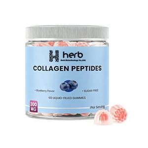 Gommes à mâcher sans sucre, remplies de collagène et de peptides - pour une peau, des cheveux et des ongles sains - Product Image 1