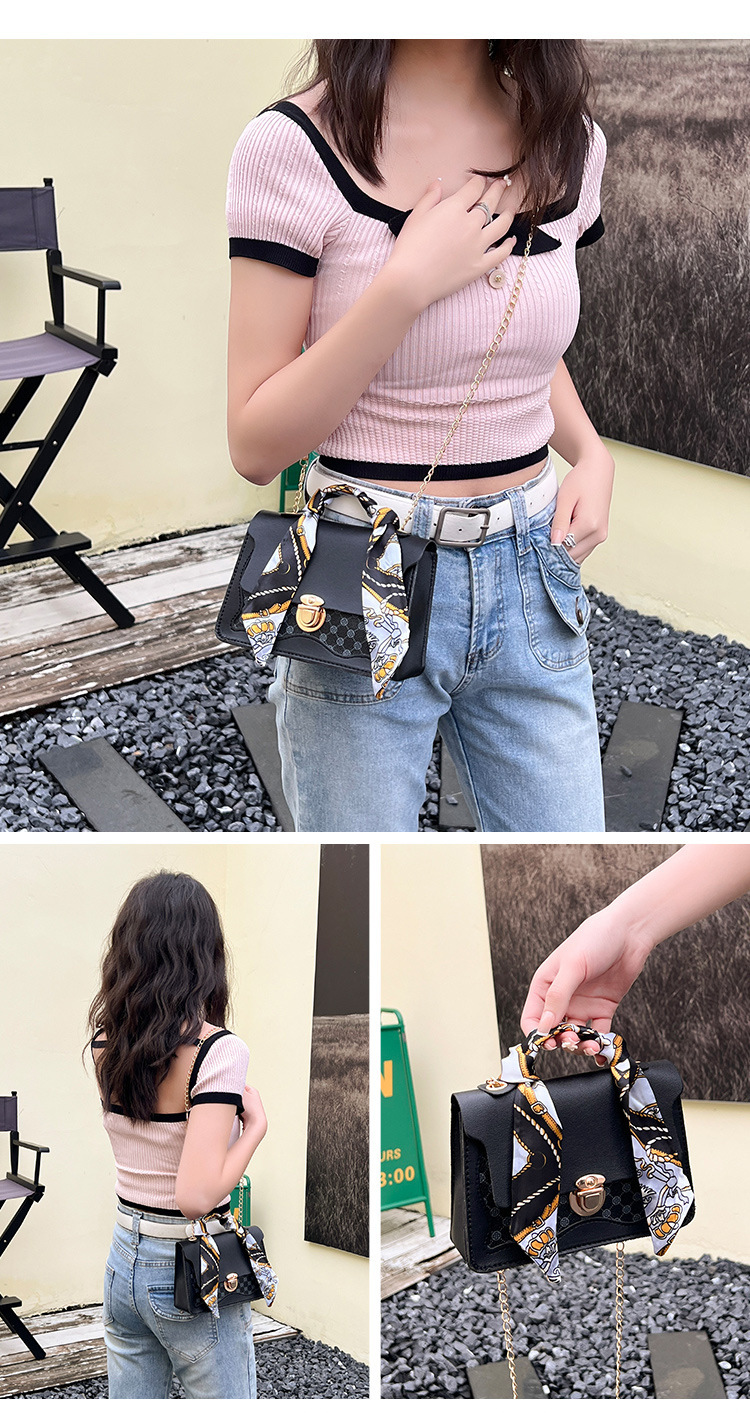 handbags messenger hand sling bags printed handbag 2023 new curve wave clash colour luxury designer womens fashion custom