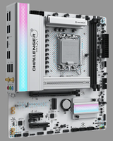 Z890M WIFI ICE GAMING D4 ARGB M-ATX Motherboard Intel E5 2680 V4 CPU DDR4 RAM SATA-Festplatten schnitts telle Unterstützt 64GB Speicher