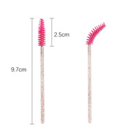 Brosse à mascara jetable en gros pour le nettoyage des cils et l'application des extensions de cils et sourcils – Vente chaude