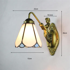 Lámpara de Pared LED de Hierro Creativa de Estilo Europeo Retro Ouhao para Dormitorio, Mesita de Noche, Sala de Estar, Comedor, Balcón, Pasillo, Escalera - Product Image 6