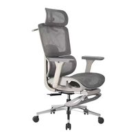 Chaise de bureau ergonomique, minimaliste et luxueuse à prix abordable, pour de longues heures de travail assis, chaise de bureau en maille respirante et confortable