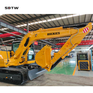 Nueva Maquinaria de Construcción, Excavadora de Orugas de 15 Toneladas, Motor Cummins, Martillo Hidráulico, Perforadora, Trituradora, Accesorio de Barrena en Venta - Product Image 6