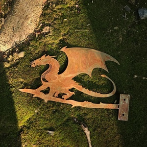 Set de Adornos Decorativos para Jardín, Modernos, Resistentes a la Intemperie, de Acero Inoxidable, con Diseño de Garza Bailarina, Esfera, Libélula y Escalador - Product Image 2