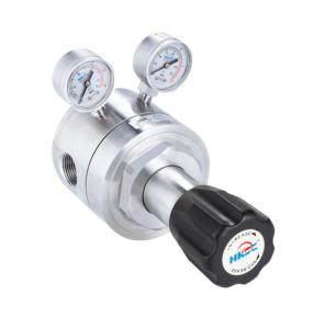 Régulateur de débit d'azote N2 en laiton chromé HC 90 Full Brass Ultra Gas, pour bouteille d'azote, pour gaz propane et argon - Product Image 1