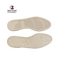 Semelles en Jute de chanvre et cordes tressées, pour la fabrication de chaussures, résistantes, 1 paire