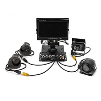 FL & OEM Carte SD Véhicule Voiture 4 Canaux 1080P MDVR 4CH Mini Type Voiture Boîte Noire dans Véhicule CCTV 4G Mobile DVR