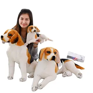 QN Factory vente en gros chien peluche jouet en peluche pour enfants cadeau d'anniversaire