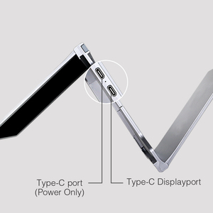 14 inch FHD Màn hình kép Extender <span class=keywords><strong>LCD</strong></span> Monitor xách tay có thể gập lại IPS máy tính hiển thị thông minh chơi game ba màn hình máy tính xách tay màn hình - Product Image 5