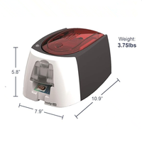 Printer Kartu ID Plastik PVC Sublimasi Warna Satu Sisi Evolis Badgy200 Termurah dan Laris