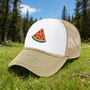 Gorra de Béisbol de Malla de 5 Paneles con Bordado, Transpirable, para Viajes, con Visera Curva, Estructurada, Deportiva - Product Image 3