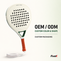Raqueta de Pádel de Fibra de Carbono OEM para Marcas Deportivas, Personalización de Marca, Distribución Minorista y Suministro al por Mayor