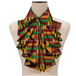 Corbata de Lazo con Estampado Africano a Rayas de Moda, Unisex, con Correa Ajustable, Ecológica - Product Image 1