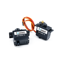 Mini servo RC à large plage de tension 3V-8.4V, 14g, 0.1s, engrenage métallique, moteur PWM 2.3kg pour drone FPV, jouet RC AI