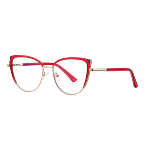 Superhot Eyewear <span class=keywords><strong>43470</strong></span> Moda 2024 Mujeres Cat Eye Blue Light Blocking Gafas - Product Image 2