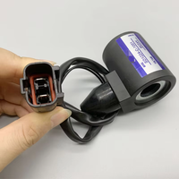 Bobina Solenoide per Rotazione PC60-7 PC120-6, Solenoide di Sicurezza Idraulico per Parti di Escavatori