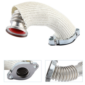 ท่อข้อต่อวาล์ว EGR รุ่น 55202704 สำหรับ Opel Saab 9 3 9 5 สีขาว พร้อมปะเก็นและน็อต - Product Image 3