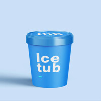 Tube en carton de luxe premium pour lait infantile, crème glacée, poudre protéinée, suppléments, café, fruits, emballages et contenants pour compléments alimentaires