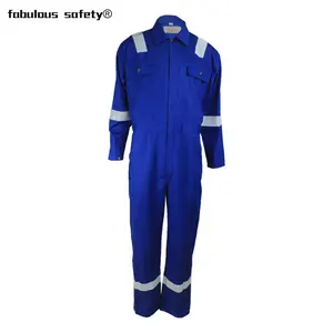 Manufacture Wholesale Three Proof Flame Retardant and Acid Resistant Work Clothes