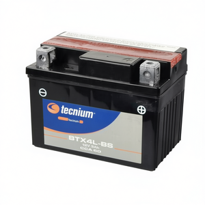 Nueva Batería de Motocicleta Tecinium BTX4L-BS 12V 3Ah de Plomo-Ácido, Corriente de Arranque de 250A, Compatible con Yamaha YTX4L-BS - Product Image 3