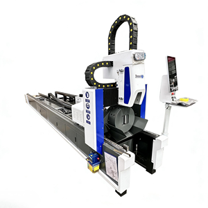 Máy cắt ống bằng laser sợi quang đạt chứng nhận <span class=keywords><strong>CE</strong></span> 3000W, máy cắt ống kim loại CNC, làm mát bằng nước, dùng cho ống thép, acrylic, pha lê, cắt nhanh - Product Image 2