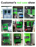 Contrôleur de charge solaire MPPT, écran LCD, capacité 12V/24V 30A, protection multi-charge pour RV, bateau, maison, hors réseau, onduleur solaire