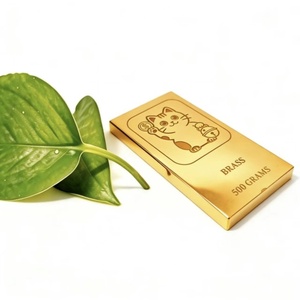 High Precision Brass Sheet <b>Mirror</b> Finish 500g Cut <b>Mirror</b> Brass Sheet - Product Image 5