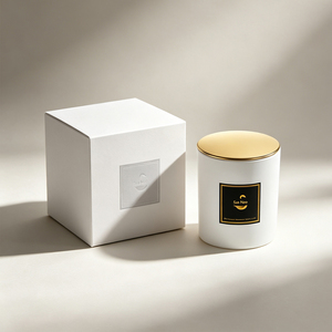 San Neo - Frascos Pequeños de Vidrio para Velas de 7x8.5cm con Tapa de Madera, Recipientes Vacíos para Hacer Velas, Venta al por Mayor - Product Image 2