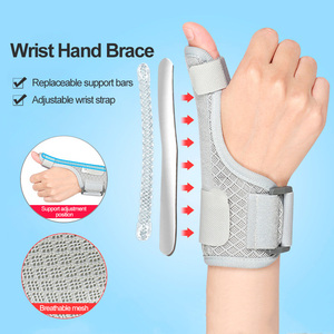 FSPG Tunnel & Trigger Finger Inmovilizer Correa de muñeca ajustable Thumb Spica Férula Thumb Brace para aliviar el dolor - Product Image 3