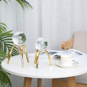 Ornement boule de cristal Master Gu en alliage métallique, décoration de bureau pour la maison, le bureau, le salon, cadeau, décoration de fête - Product Image 3