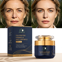 Crème anti-âge au collagène personnalisée en gros, fabriquée en usine, qui favorise l'éclaircissement et le lissage de la peau