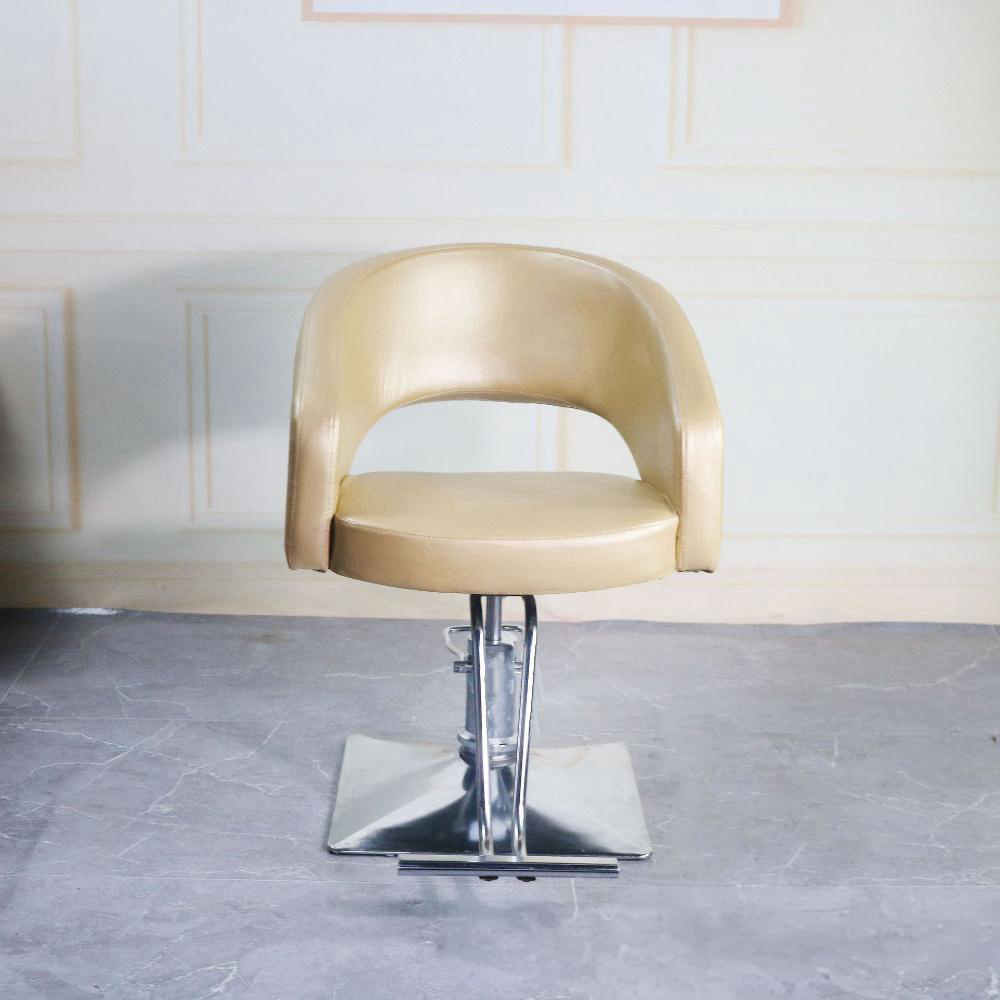 Hairdressing Manicure Beauty Salon Office Barber Chair Black and Gold Salon Furniture Shampoo Chair for Salon Head SPA Equipment