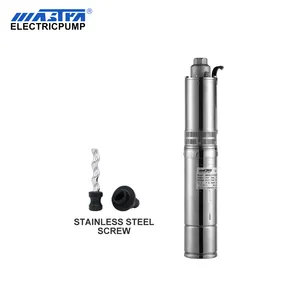 MASTRA 4 Inch 400W Stainless Steel DC Solar Submersible Borehole Pumps System Set Price Agriculture Irrigation Solar Water Pump