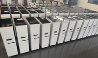 Batterie au lithium modulaire LiFePO4 Plug-and-Play 51,2 V 15 kWh/30 kWh empilable, marque ECOSUN, sortie 5-10 kW, solaire hybride commercial