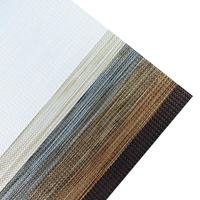 Tissu respirant doux à double couche conception jour et nuit Protection UV intimité libre flexion en gros tissu aveugle zèbre