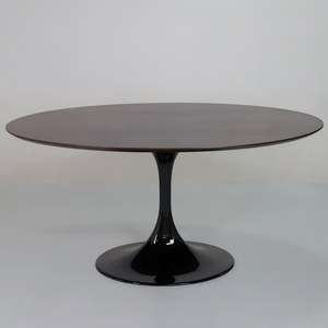 Tavolo da pranzo ovale in stile crema francese 12 posti in alluminio in fibra di vetro tulipano 72 ''tromba in ceramica tavolo da pranzo fabbrica - Product Image 1